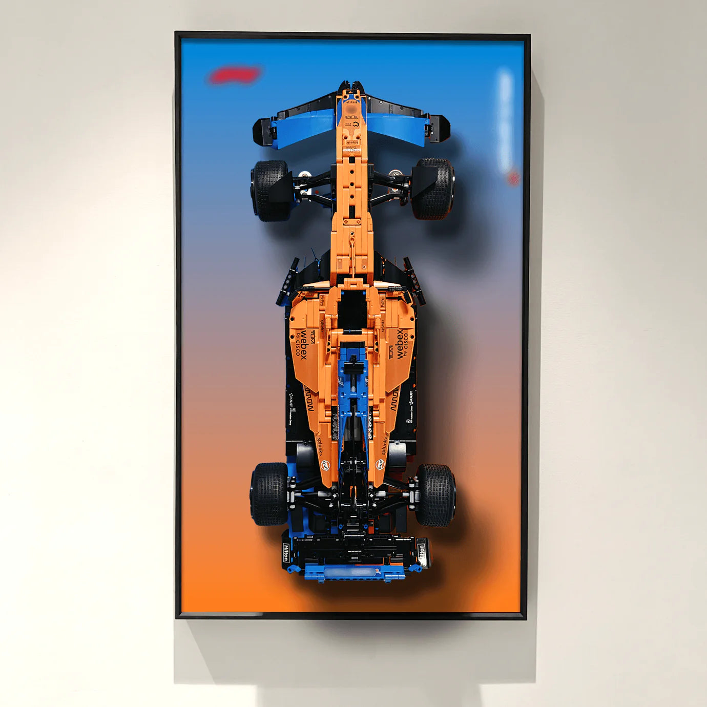 Cadre mural de collection pour LEGO® McLaren Formula 1 Race Car (42141)