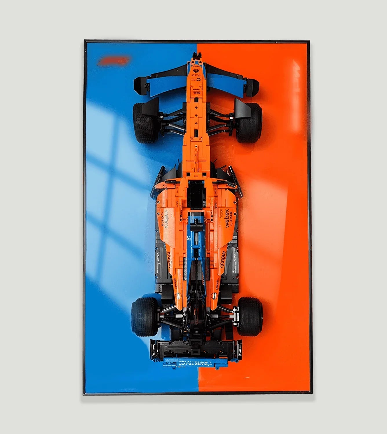 Cadre mural de collection pour LEGO® McLaren Formula 1 Race Car (42141)