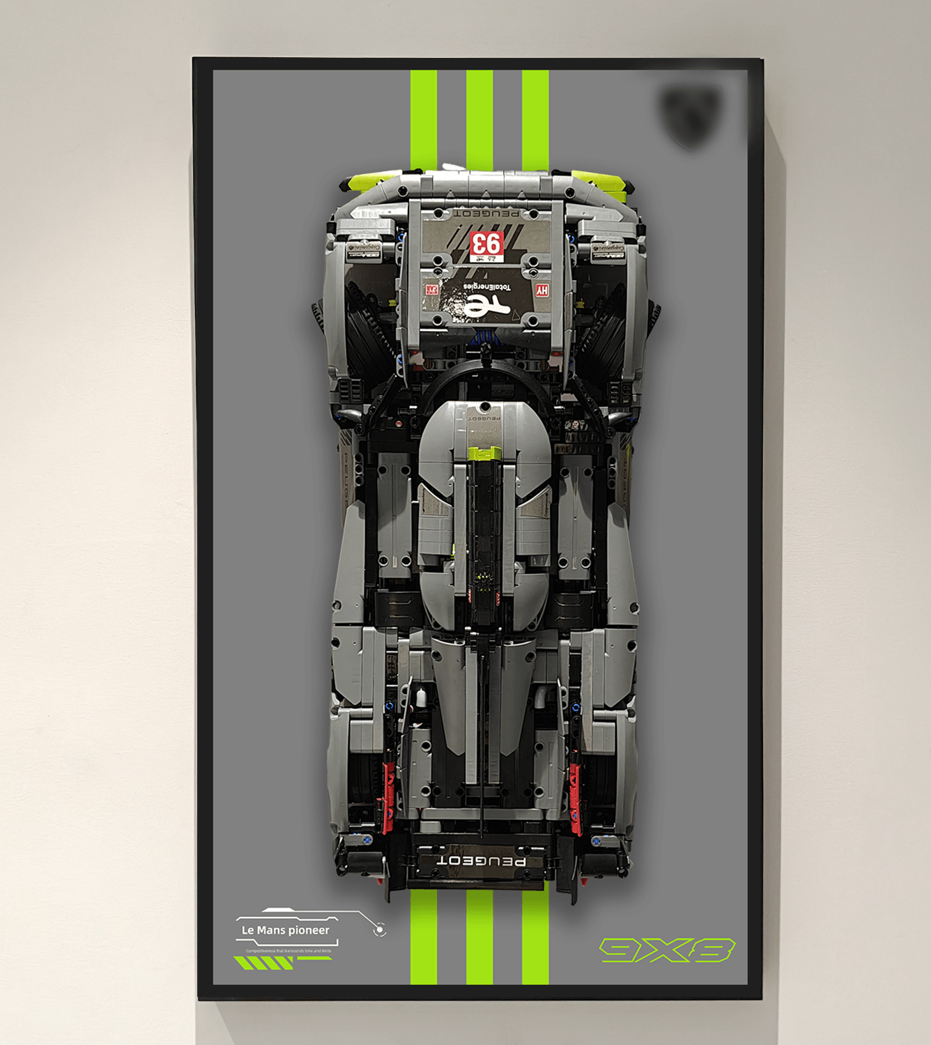 Cadre mural premium pour LEGO® Technic Super Cars