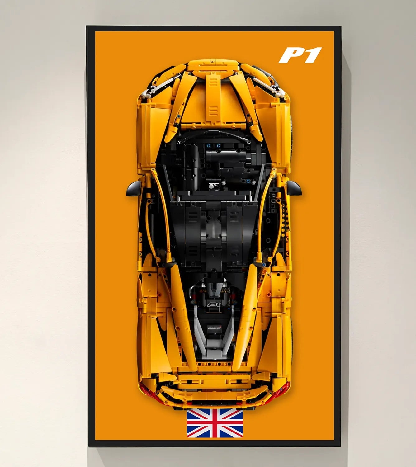 Cadre mural premium pour LEGO® Technic McLaren P1 (42172)