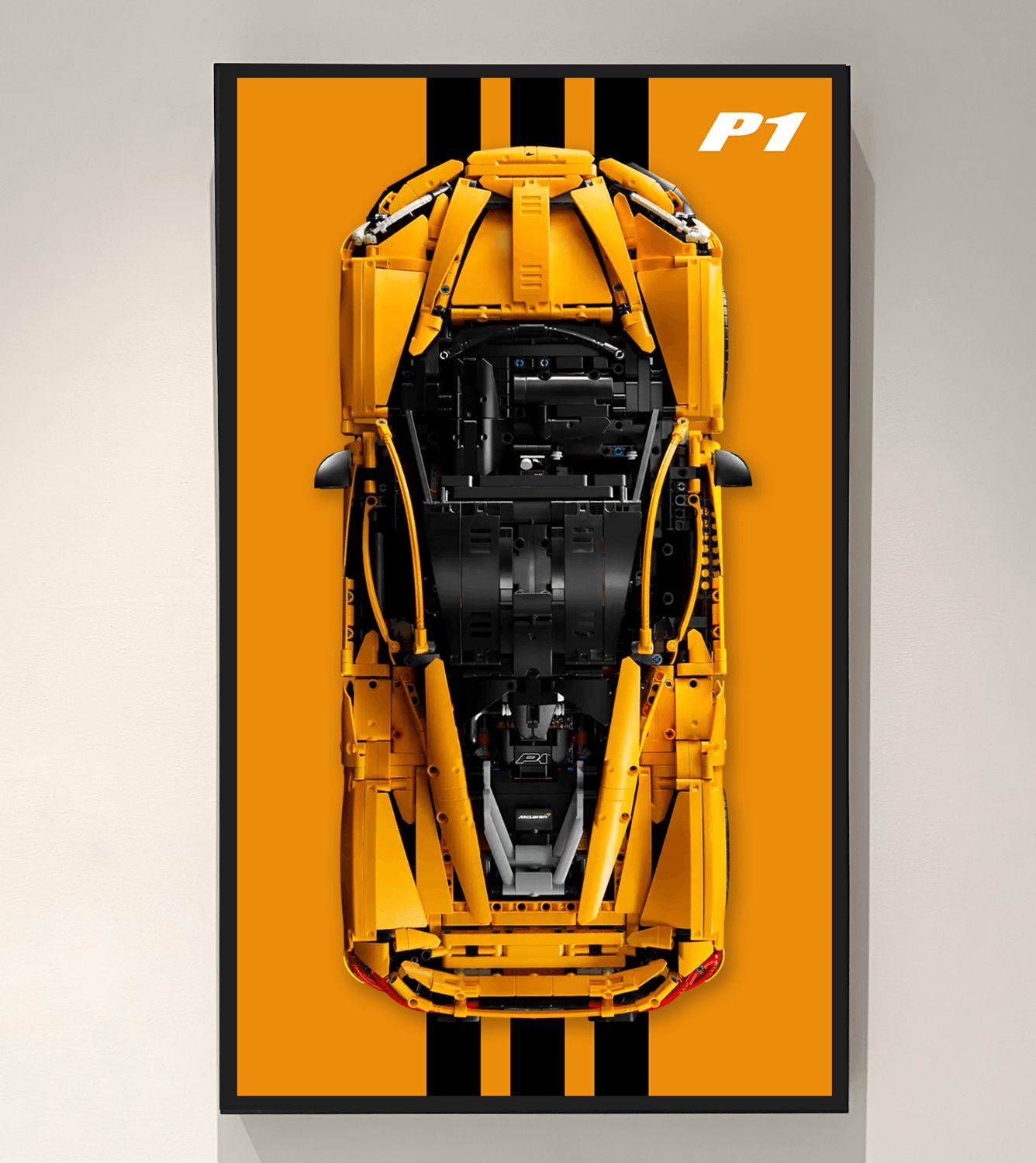 Cadre mural premium pour LEGO® Technic McLaren P1 (42172)
