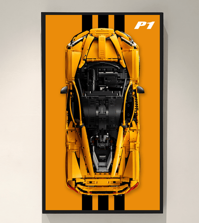 Cadre mural premium pour LEGO® Technic McLaren P1 (42172)