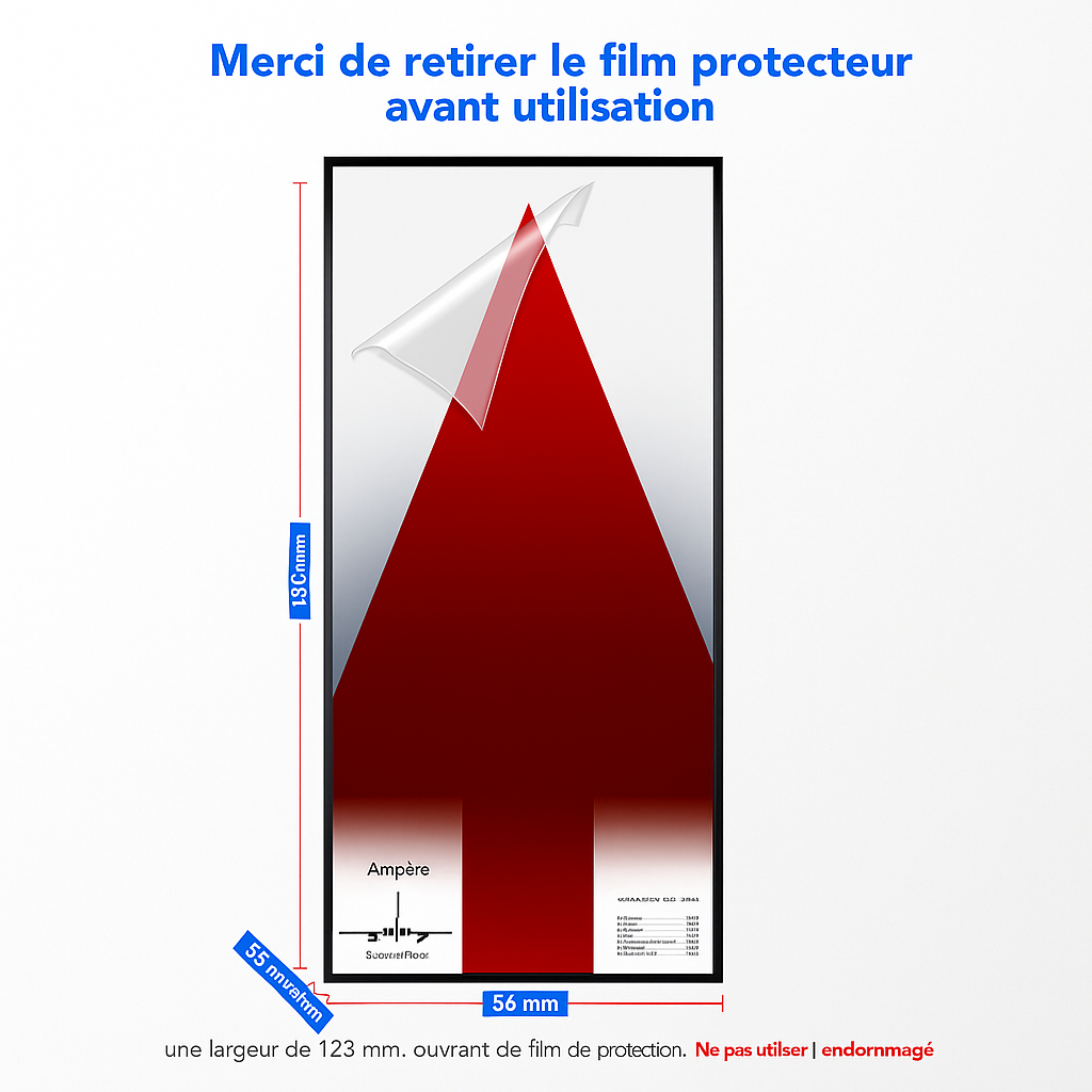 Cadre mural premium pour LEGO® Concorde (10318) – Exposition Supersonique