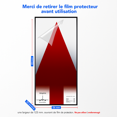 Cadre mural premium pour LEGO® Concorde (10318) – Exposition Supersonique