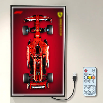 Cadre mural premium pour LEGO® Technic Ferrari SF-24 (42207)