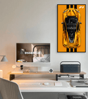 Cadre mural premium pour LEGO® Technic McLaren P1 (42172)