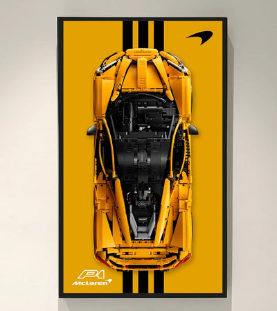 Cadre mural premium pour LEGO® Technic McLaren P1 (42172)