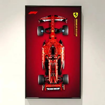 Cadre mural premium pour LEGO® Technic Ferrari SF-24 (42207)