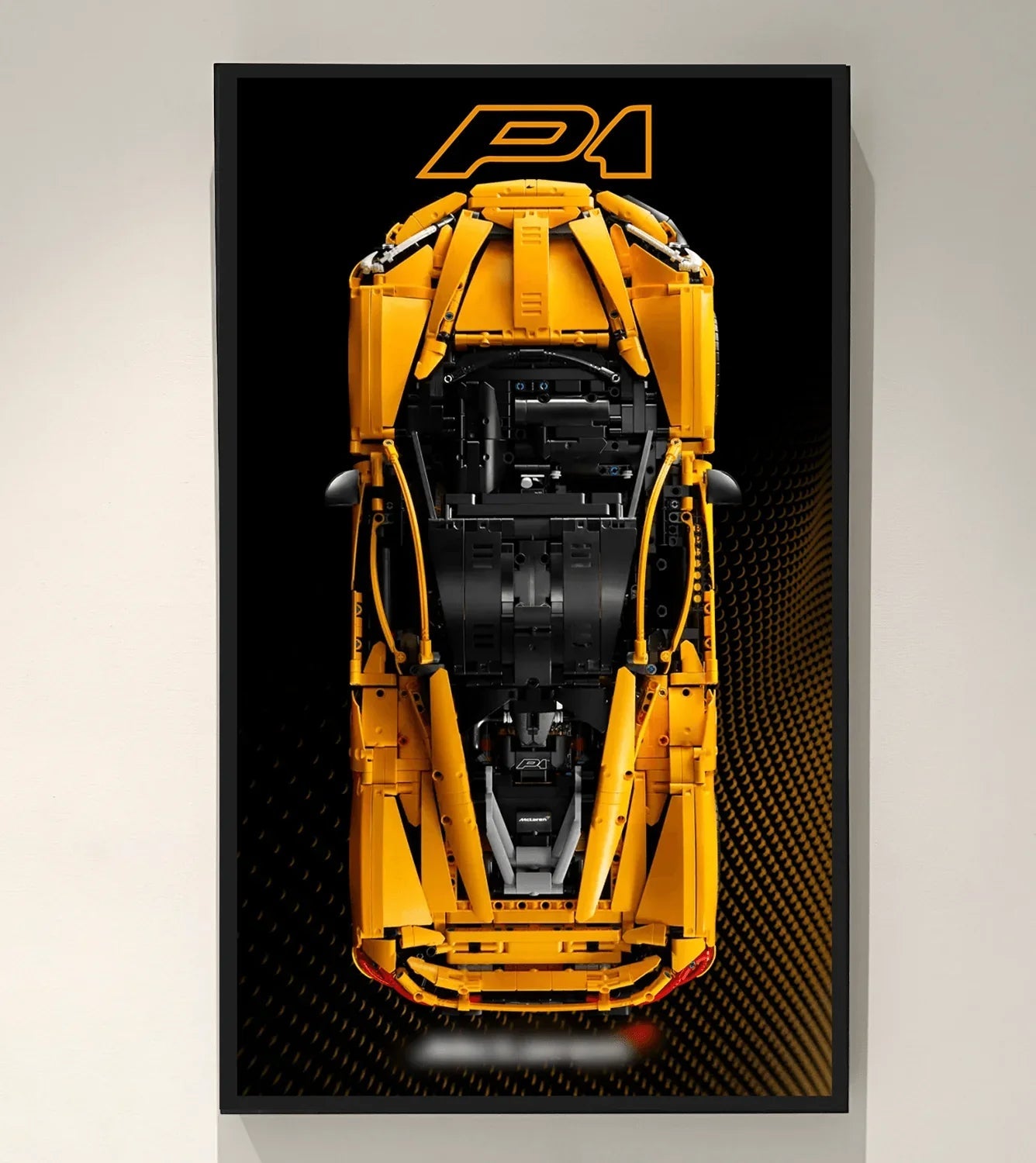 Cadre mural premium pour LEGO® Technic McLaren P1 (42172)